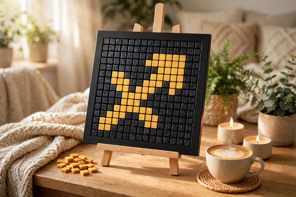 Sagittarius Zodiac Mosaic Kit – DIY Pixel Craft Kit for Kids & Adults