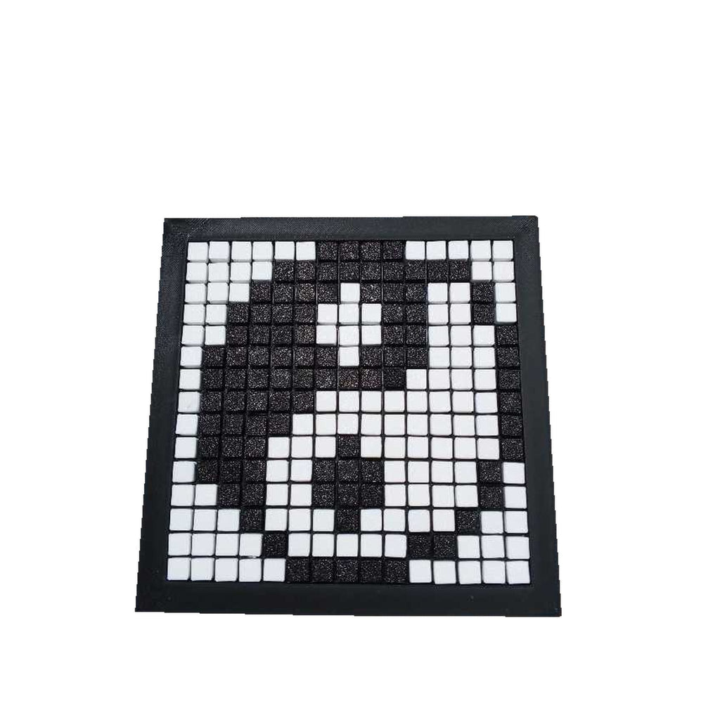 DIY Yin Yang Mosaic Kit – Black & White Pixel Art Craft Kit