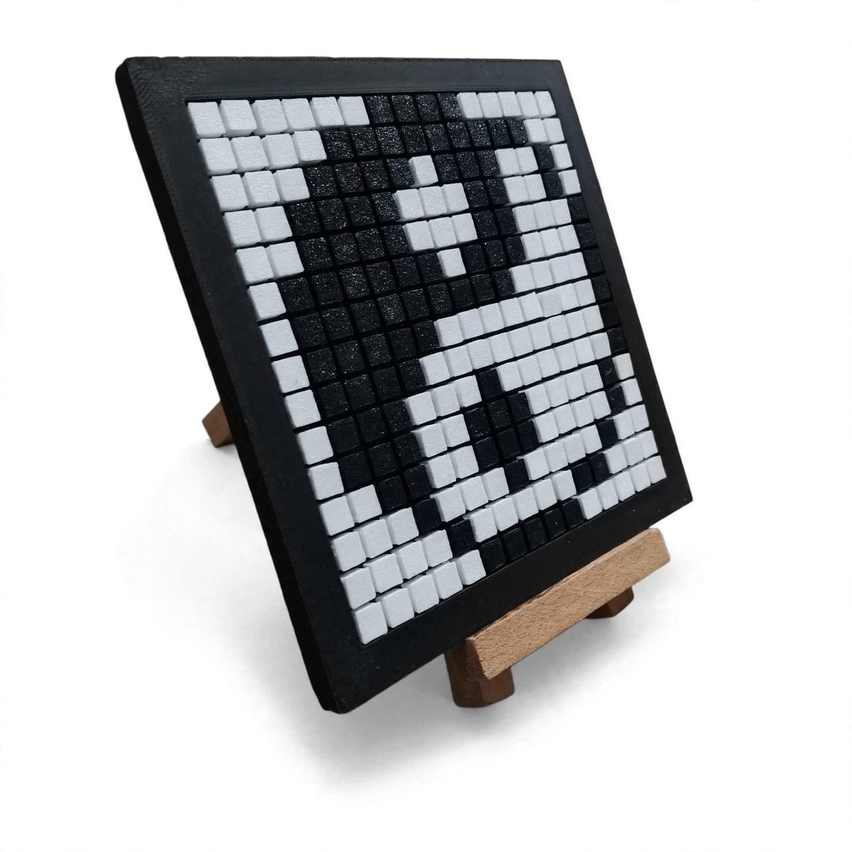 DIY Yin Yang Mosaic Kit – Black & White Pixel Art Craft Kit