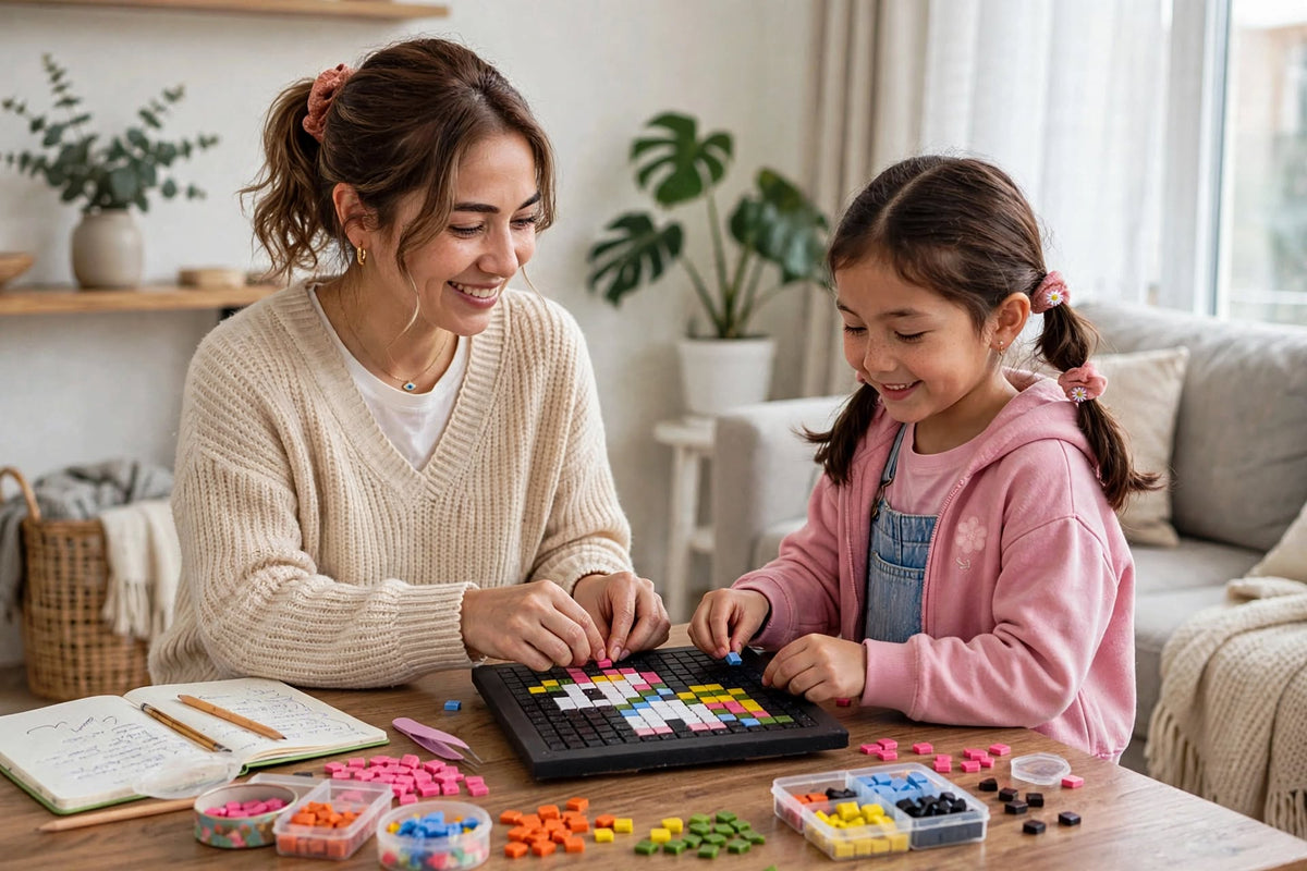 Unicorn Pixel Mosaic Kit – DIY Mosaic Art Kit