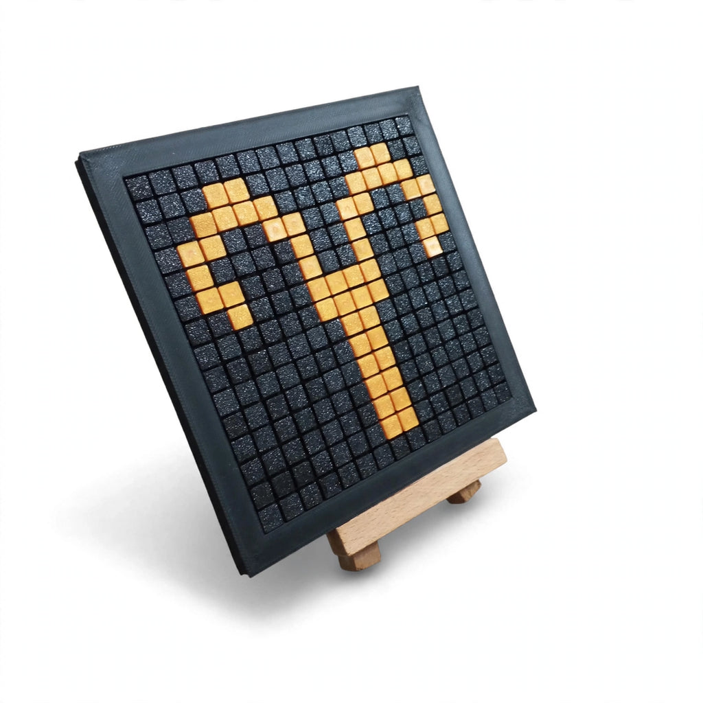 Aries Zodiac Mosaic Kit – DIY Pixel Craft Kit for Kids & Adults