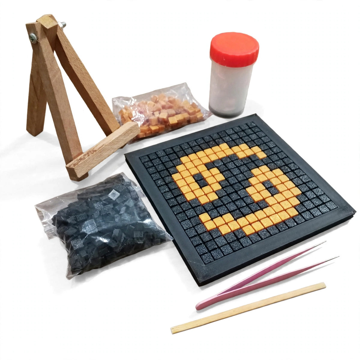 Cancer Zodiac Mosaic Kit – DIY Pixel Art Craft Kit for Kids & Adults