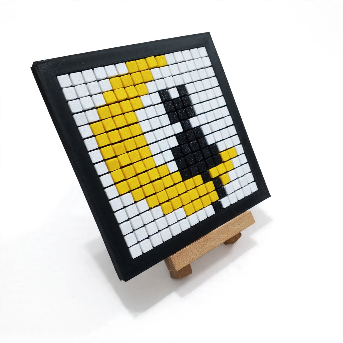 Crescent Moon Cat Mosaic Kit – DIY Pixel Craft Kit for Kids & Adults