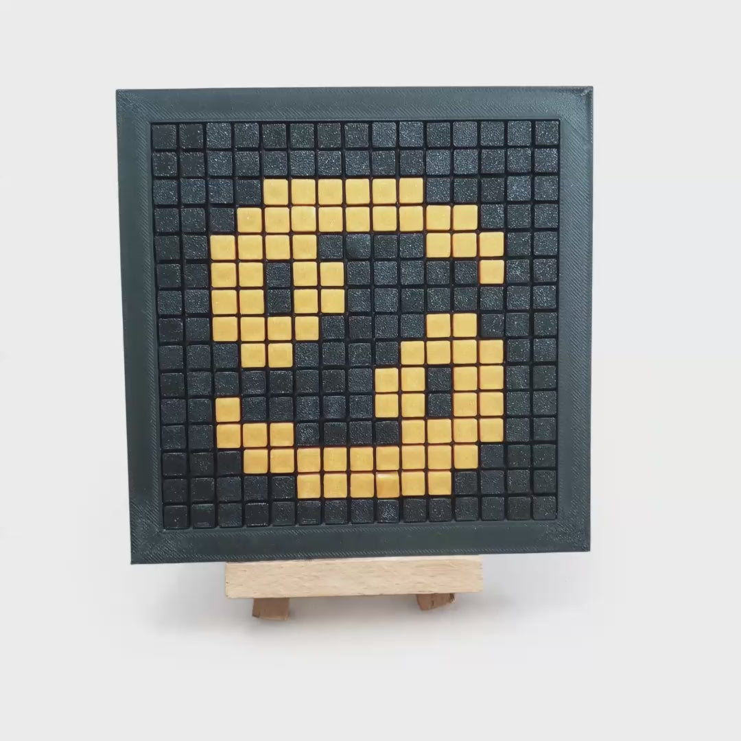 Cancer Zodiac Mosaic Kit – DIY Pixel Art Craft Kit for Kids & Adults