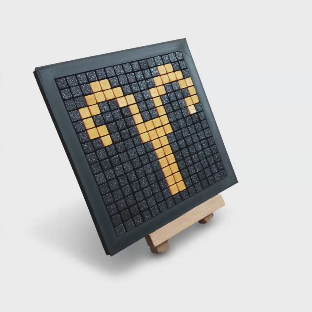 Aries Zodiac Mosaic Kit – DIY Pixel Craft Kit for Kids & Adults